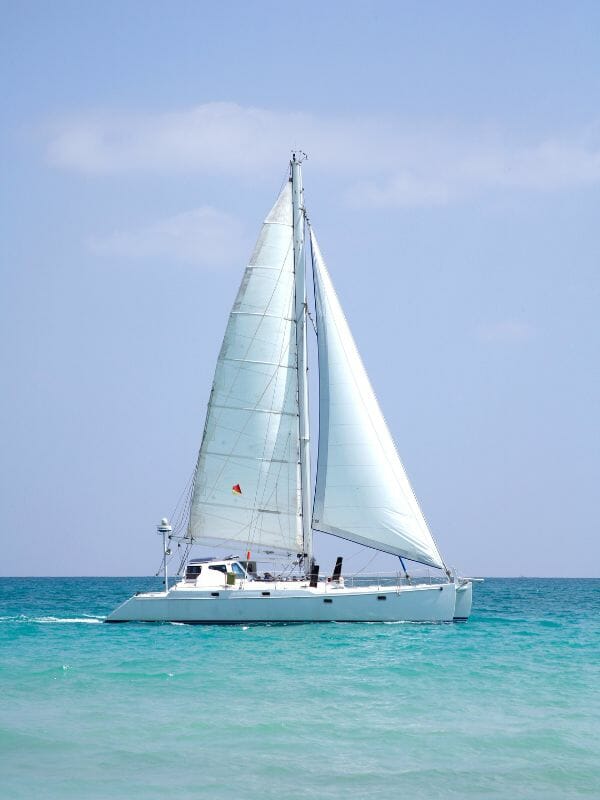 Luxury Catamaran and snorkeling tour to Isla Mujeres