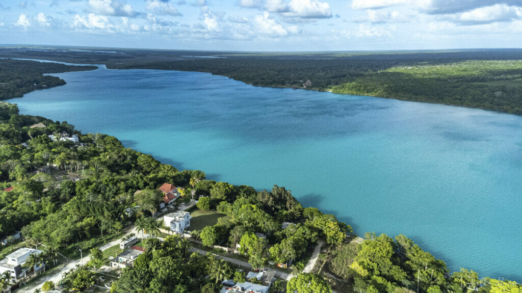Bacalar Xu-la Lagoon