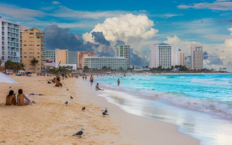 Cancun Beach in the Hotel zone