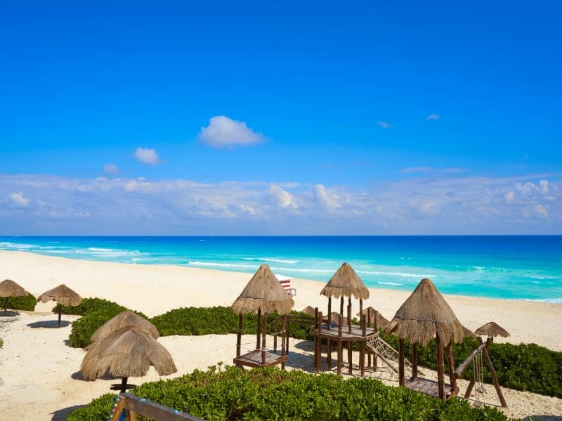 Cancun Playa Delfines Beach