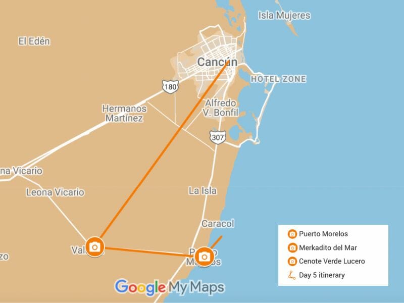 Cancun itinerary day 4