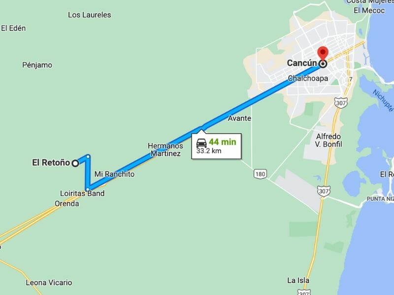Cancun - rancho el Retoño