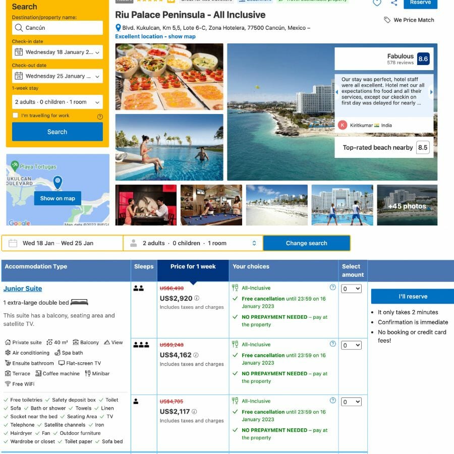Riu Palace Peninsula
