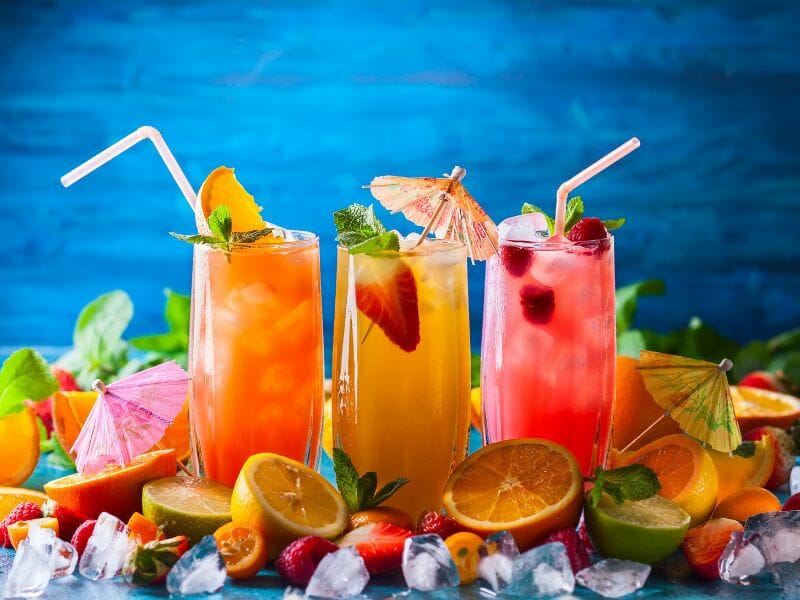 iced drinks