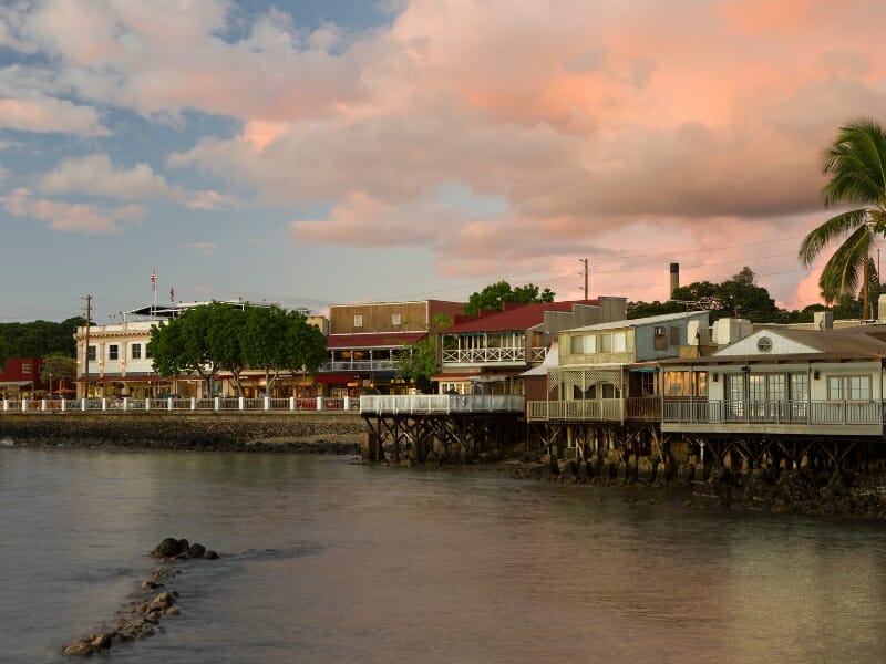 Lahaina town, Hawaii