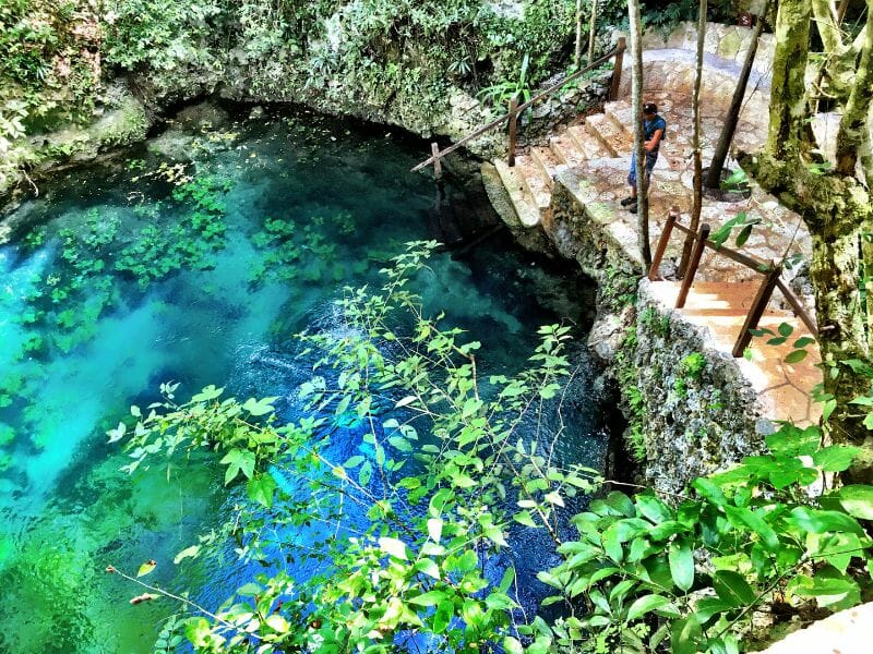 Open Cenote near Cancun