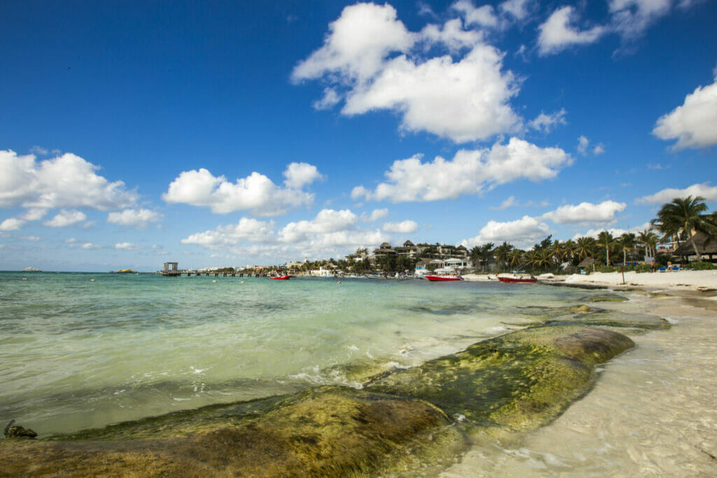 Playa del Carmen beach
