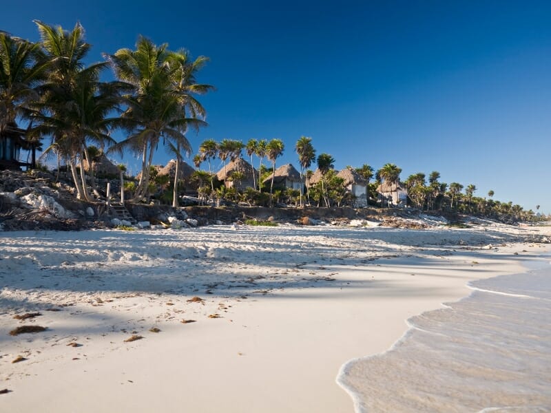 Tulum beach Mexico