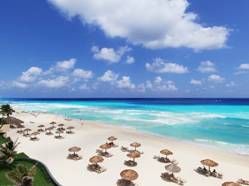 Cancun beach resort