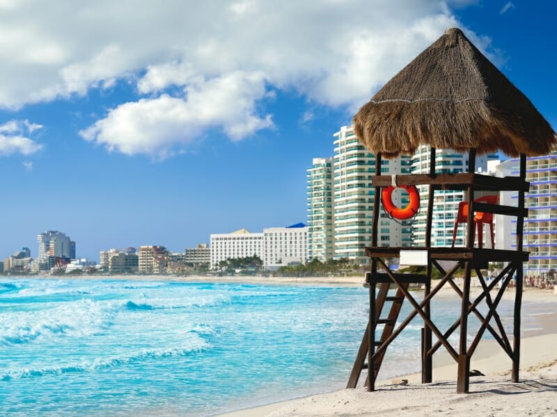 Cancun forum beach