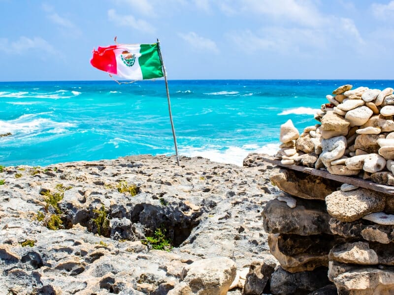 Cozumel beach Cancun