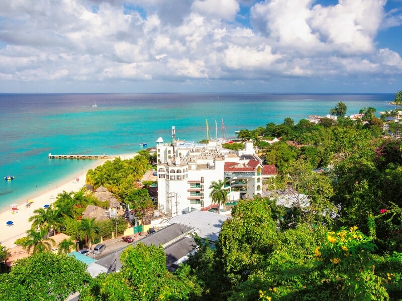 Jamaica beach Montego Bay