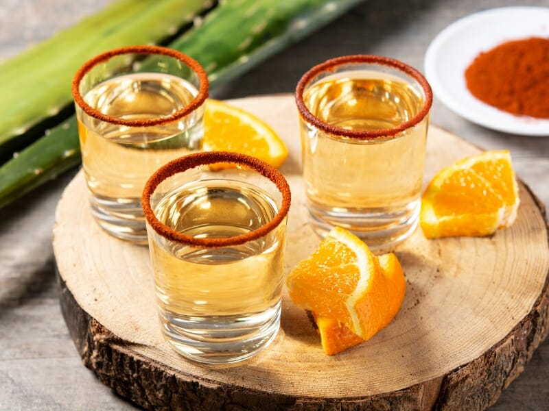 Mezcal Mexican drink