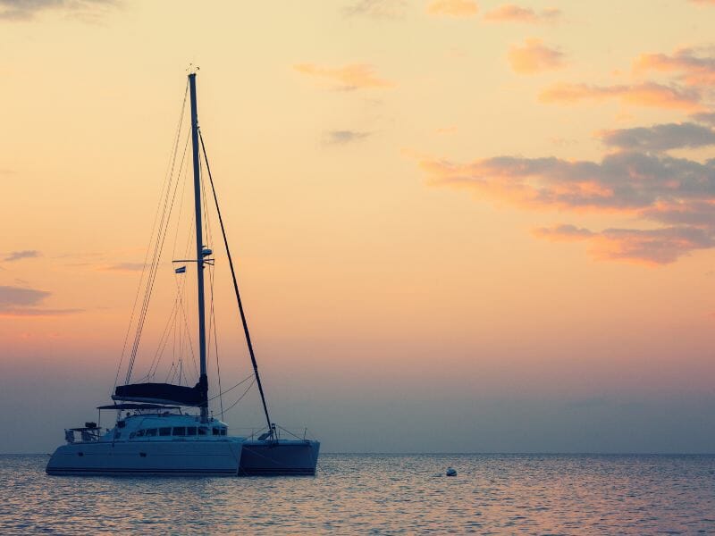 Catamaran Sunset