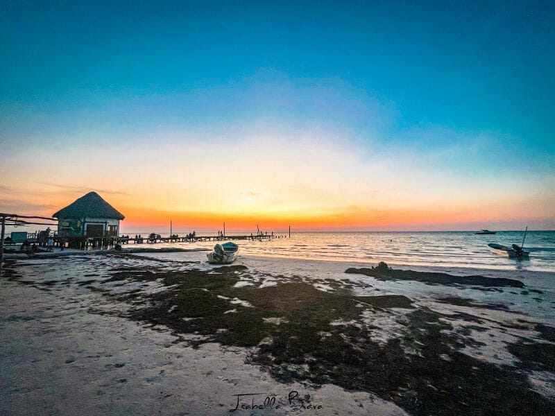 Sunset in Holbox