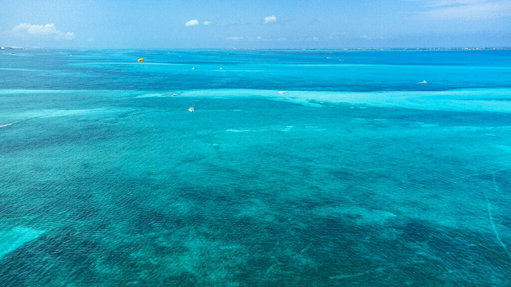 Cancun parasailing