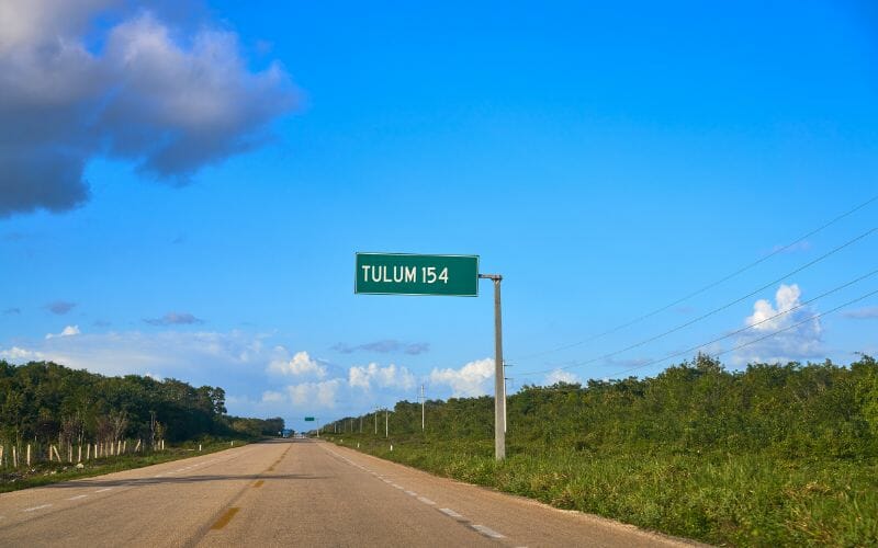 Mexico Tulum Sign 