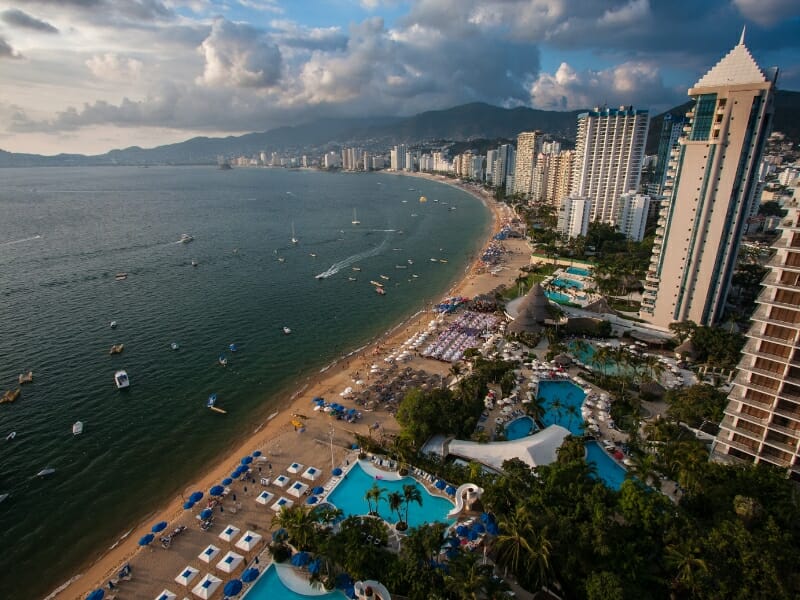 Acapulco aerial view