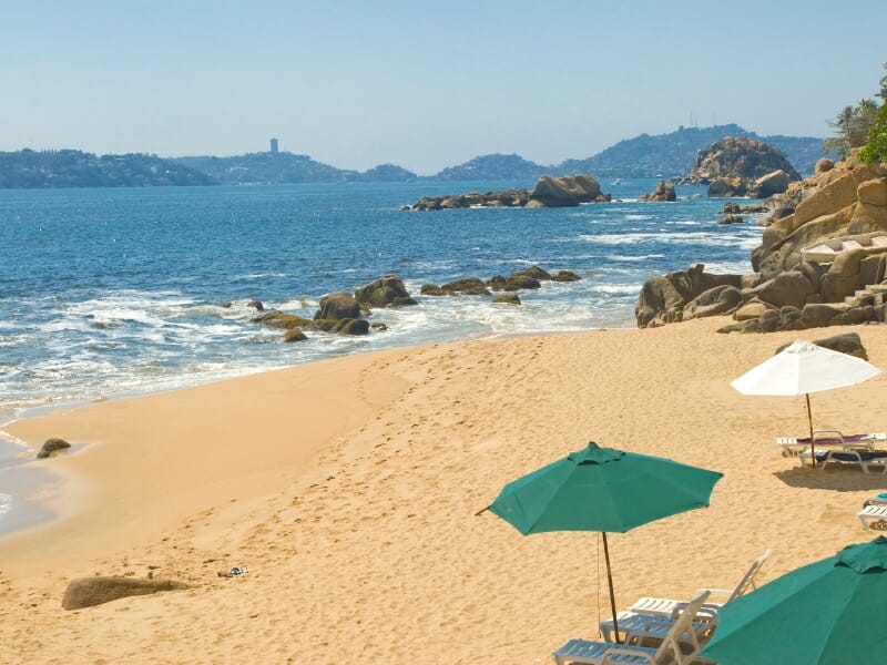 Acapulco beach day