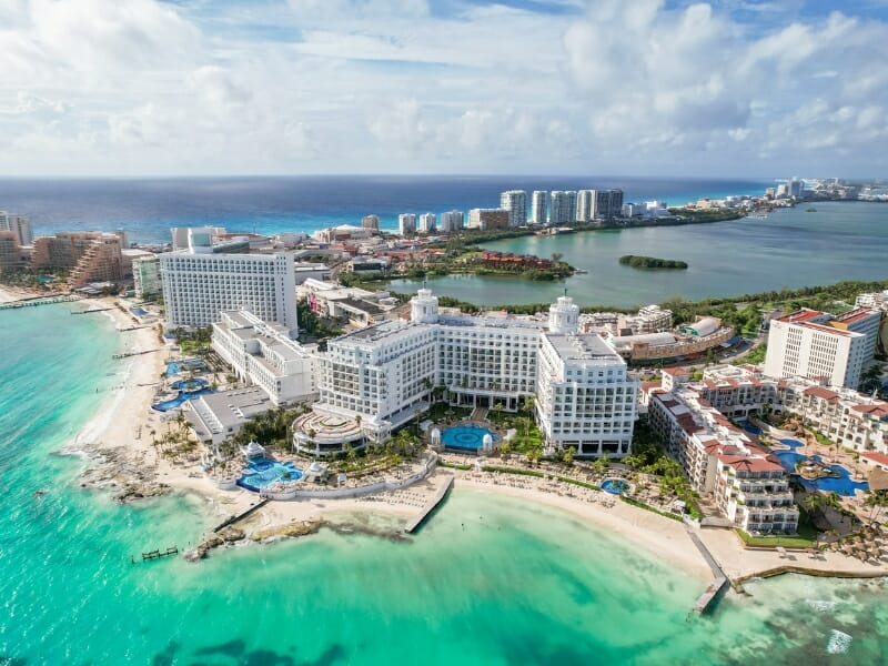 Cancun hotel zone views