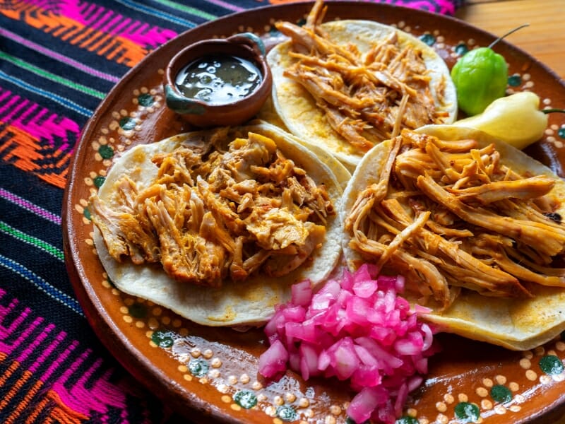 cochinita pibil tacos