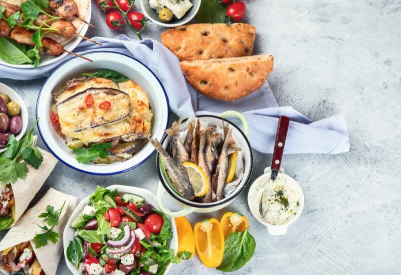 Greek food
