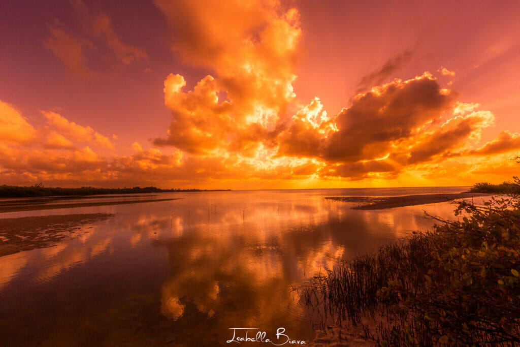 Isla Blanca sunset