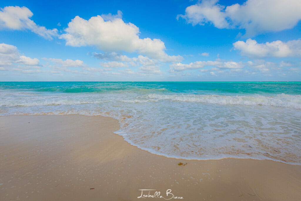 isla blanca beach water