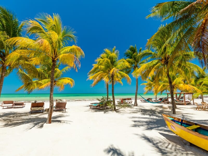 Isla Holbox beach