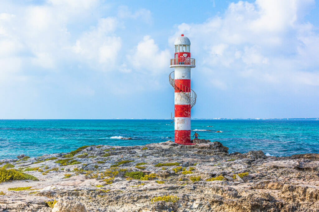 Cancun Lighthouse front