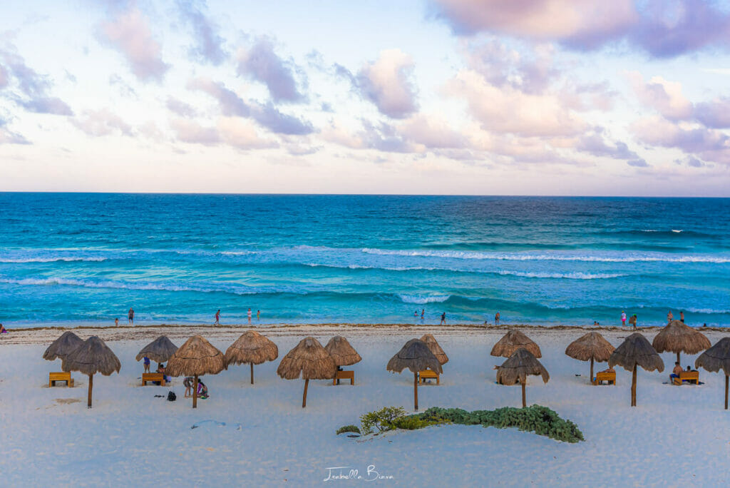 Cancun Playa Delfines at Sunset