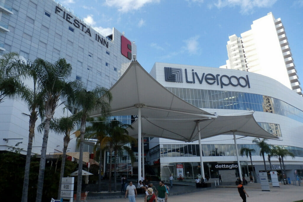 View of Liverpool at Las Americas.