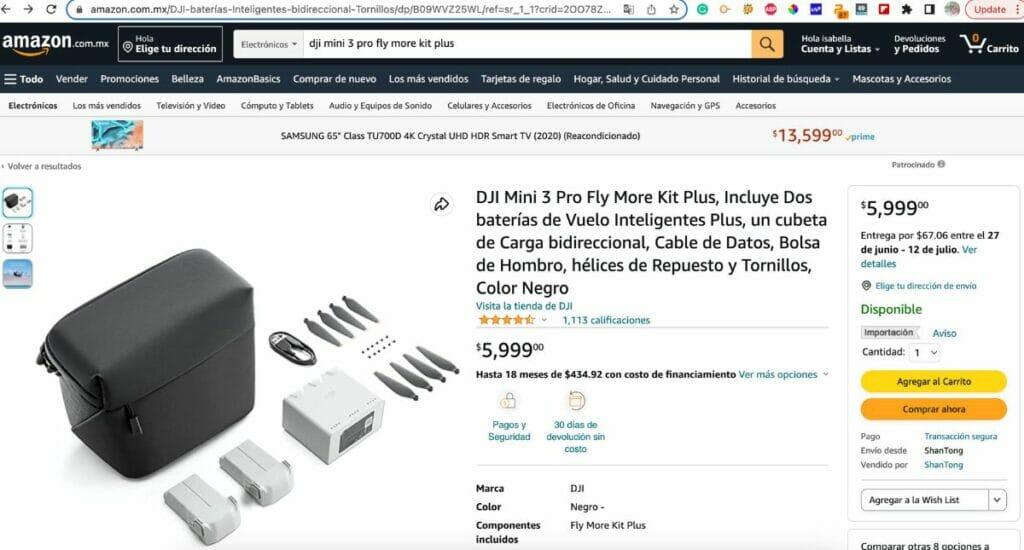 Amazon product