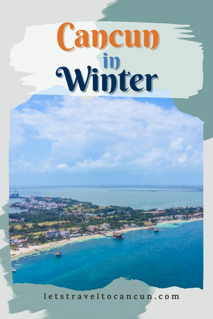 Aerial view of Punta Cancun - this image will lead you to Pinterest.