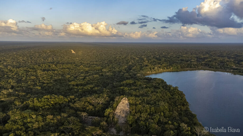 Coba Aerial View