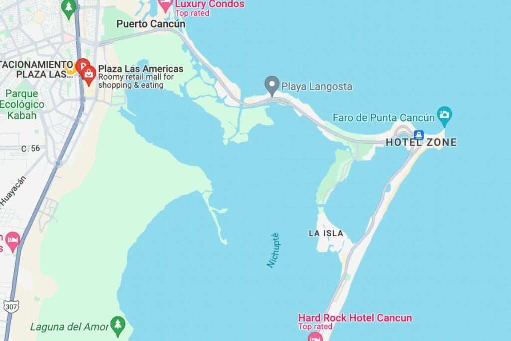 Plaza Las Americas Google Maps Screenshot 