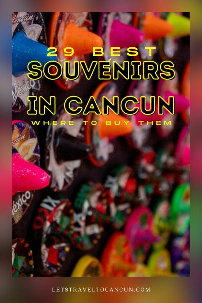 Colorful Mexican sombreros ref magnets.
