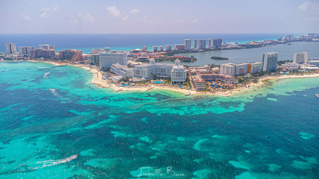 Cancun Hotels in Punta Cancun on the Caribbean Sea