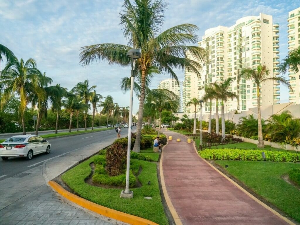 Hotel Zone Walkable area.