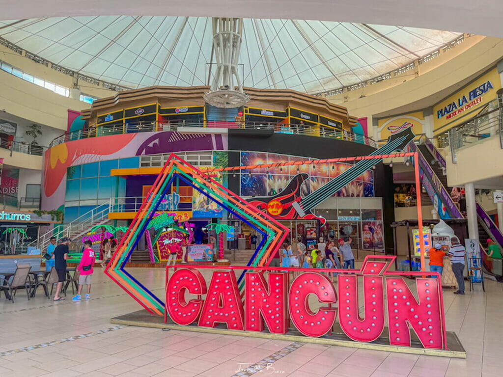 The Plaza Forum Cancun Mall.