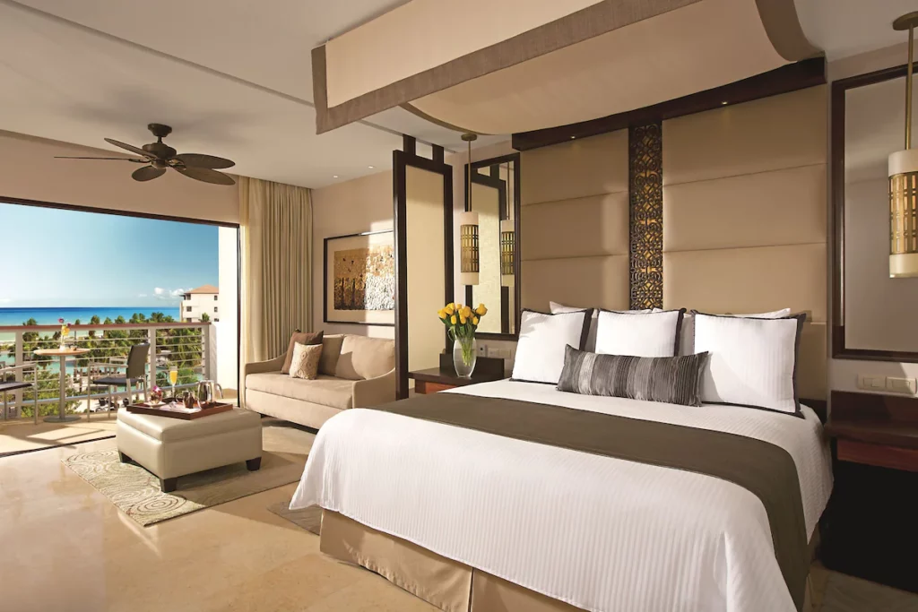Spacious room at Secrets Playa Mujeres.
