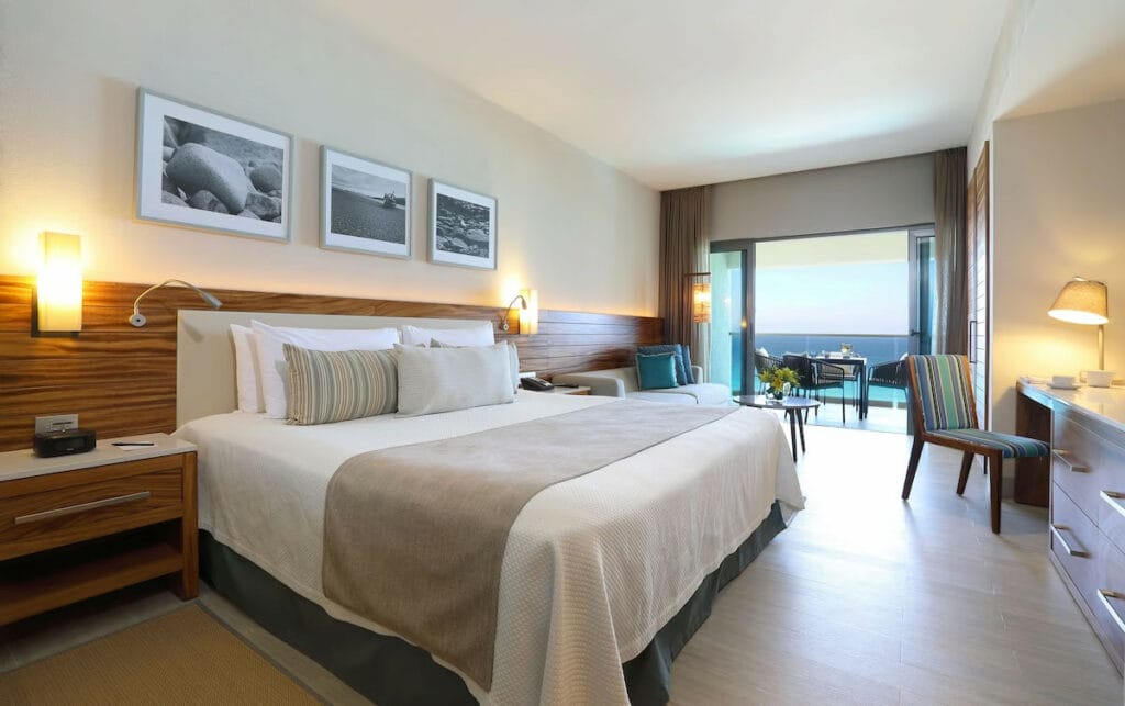 Cozy room at Emporio Cancun.