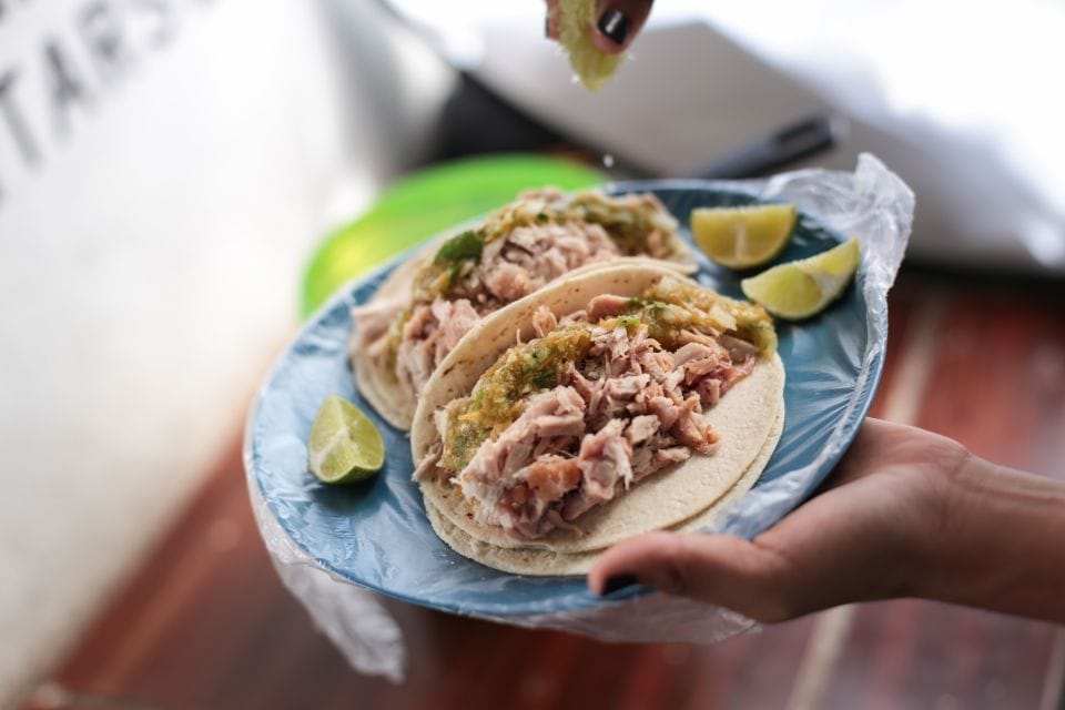 Cancun food tours - Tacos de Carnitas