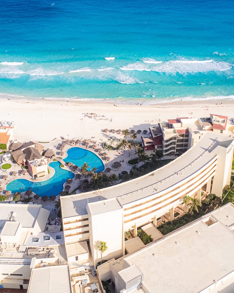 Cancun beach hotel