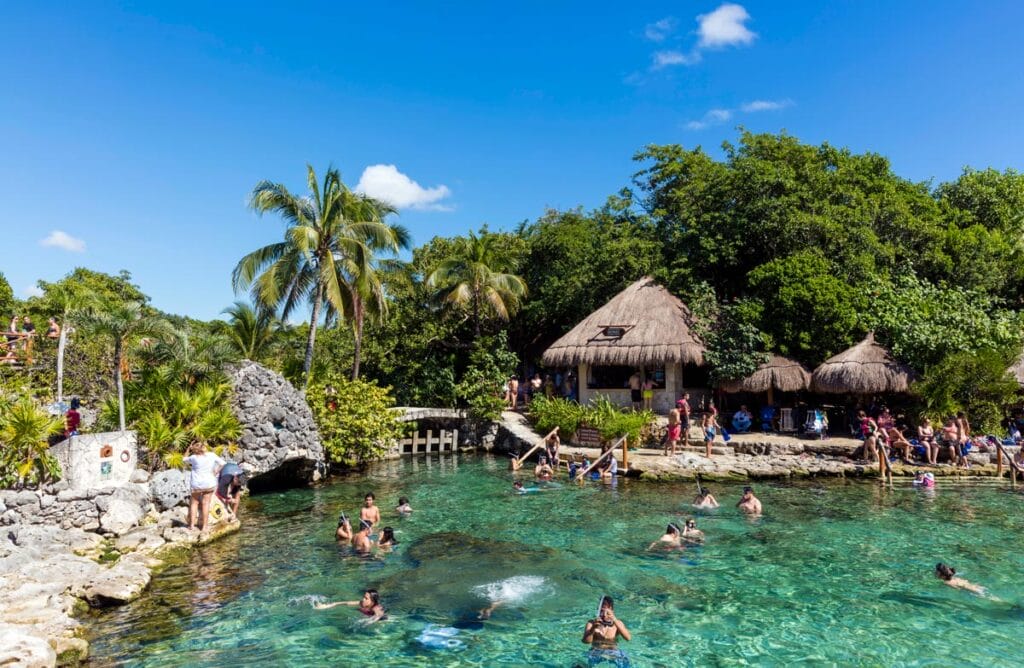 Xcaret pool